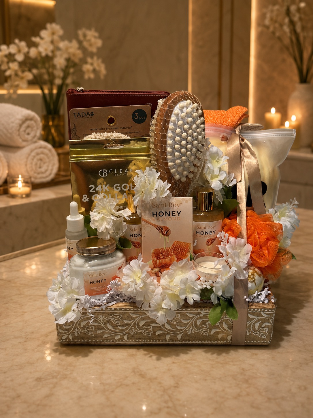 Honey Suckle Gift Basket