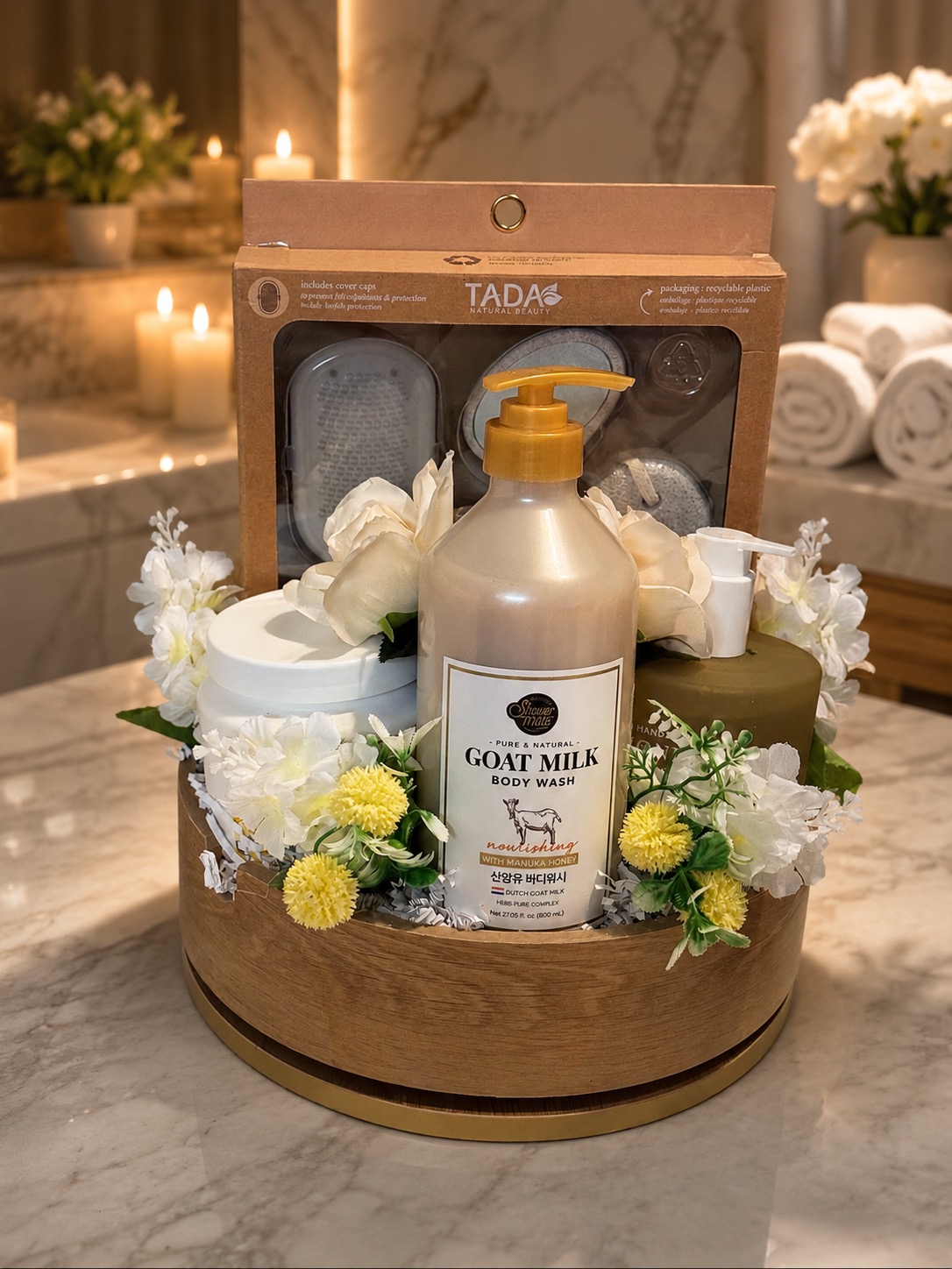 Pamper Me Pedi Gift Basket