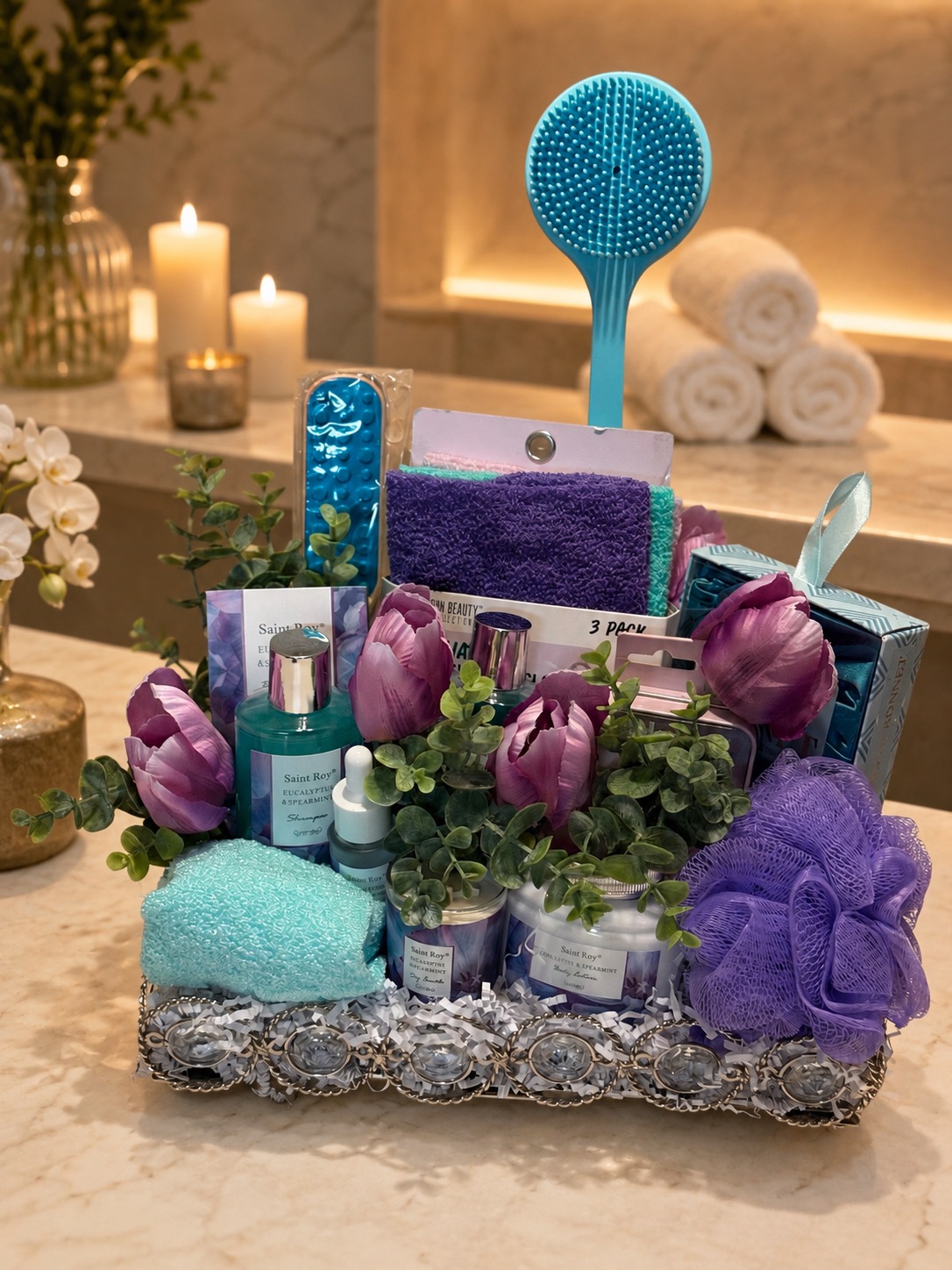 Royal Spa Gift Basket