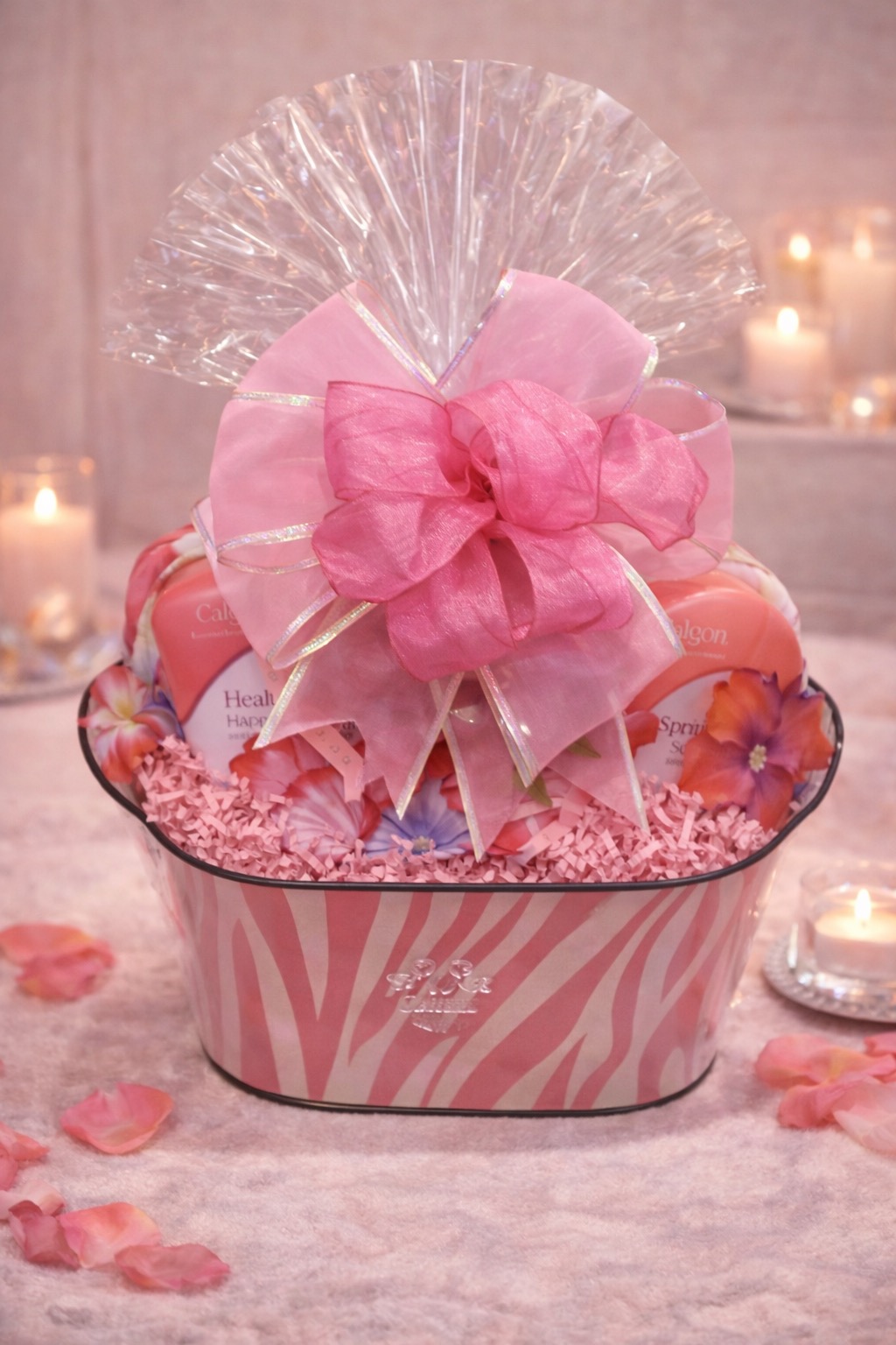 Tiger Love Spa Gift Basket