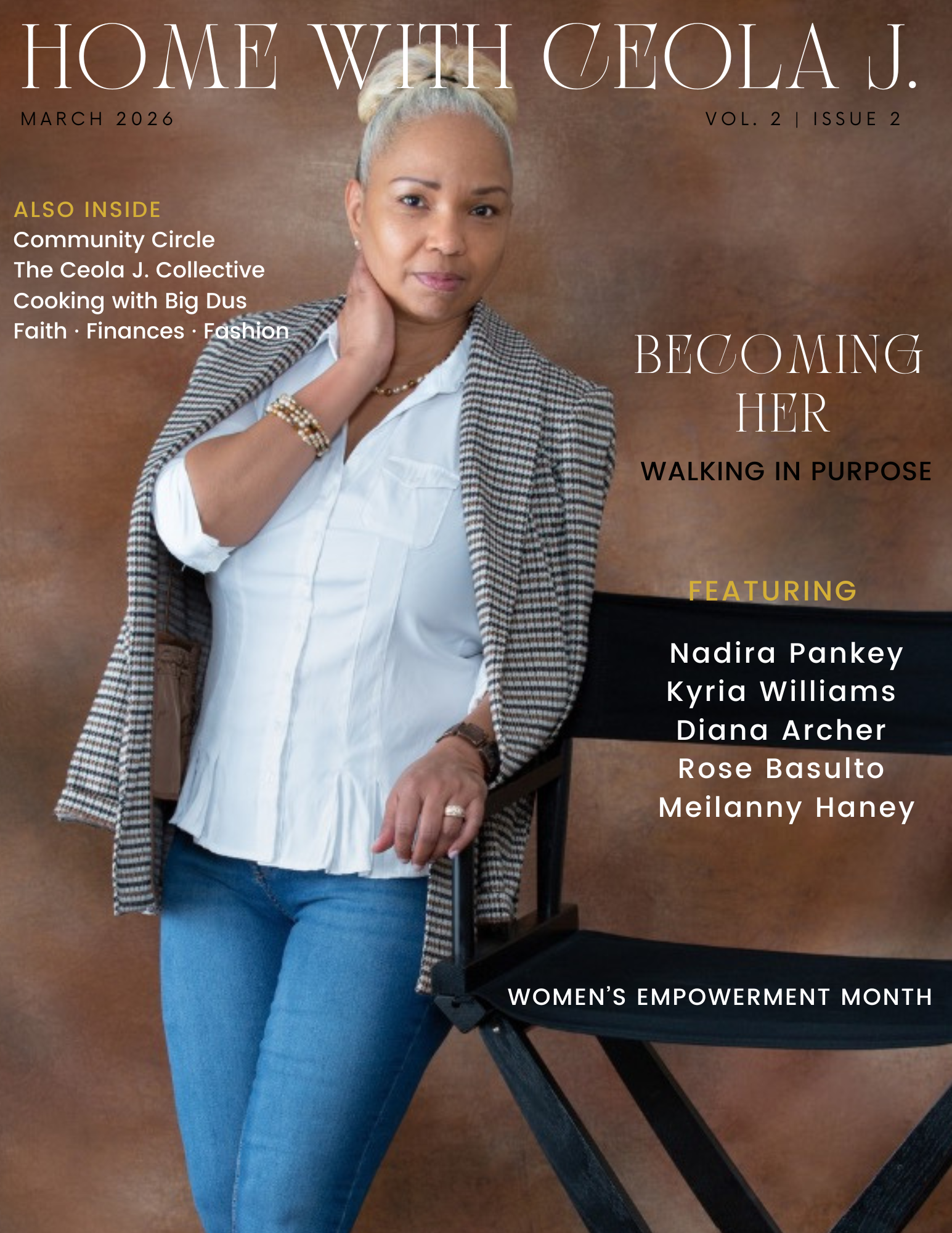 March Issue — Home with Ceola J.