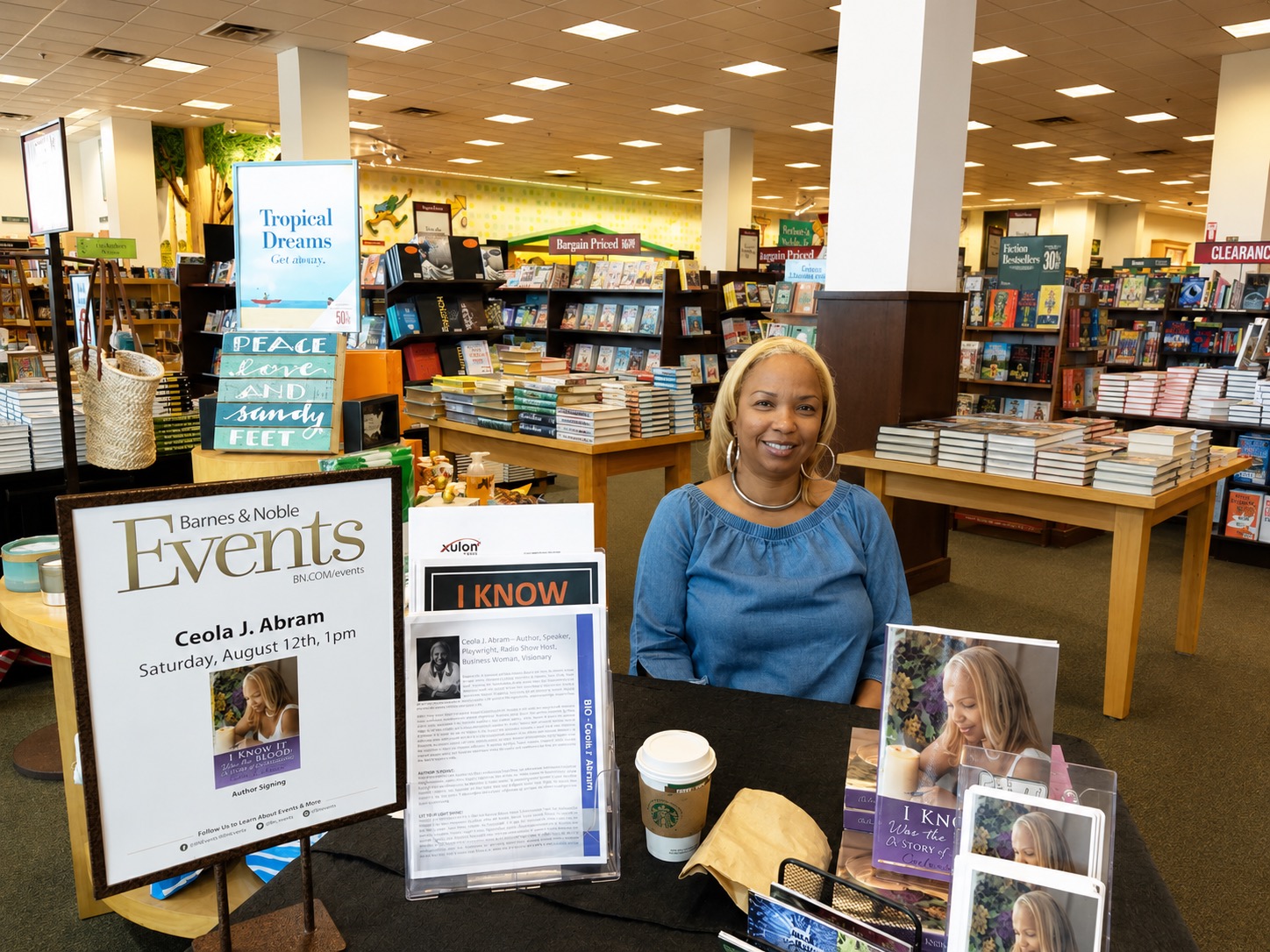 Barnes & Noble book signing — August 12