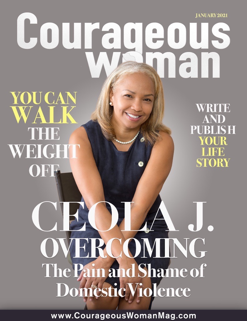 Courageous Woman Magazine — Cover Feature with Ceola J. Griffin, January 2021
