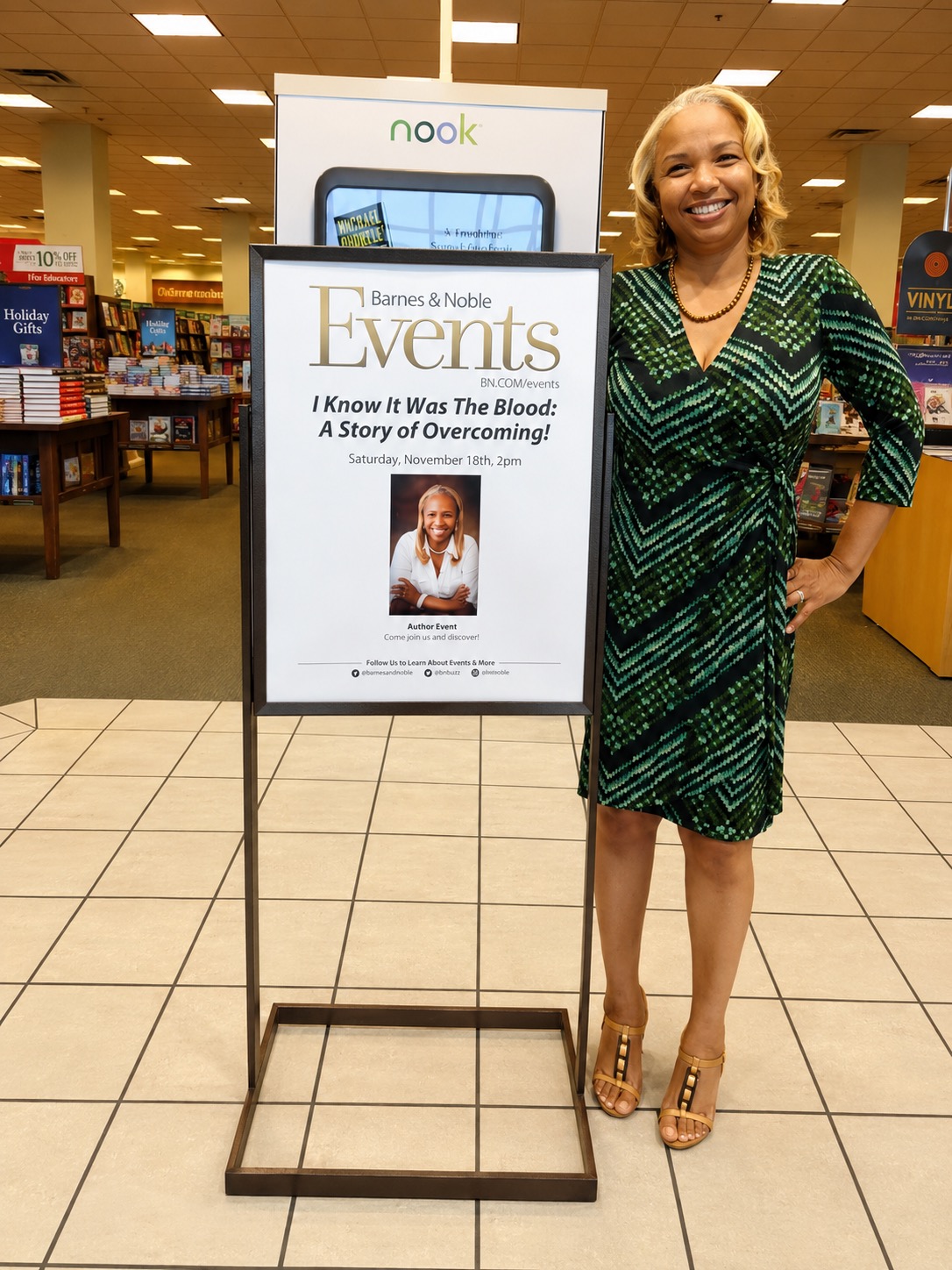 Barnes & Noble book signing — November 18