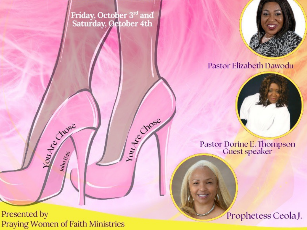 Stand Up!!! and Walk Into It!!! 2nd Annual Women's Conference — Oakley, CA, October 2025